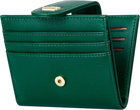 Badiya Small Wallets for Women Bifold Multi Card Case Wallet Slim Credit Card Holder with Zipper Coin Purse in Kuwait
