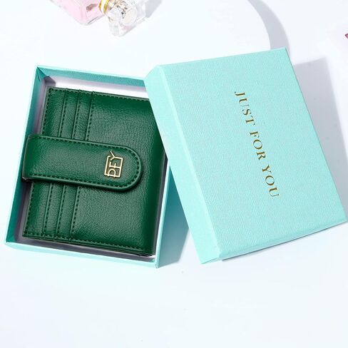 Badiya Small Wallets for Women Bifold Multi Card Case Wallet Slim Credit Card Holder with Zipper Coin Purse in Kuwait