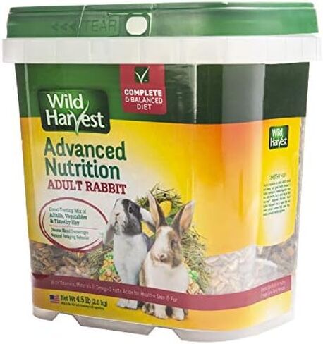 Wild Harvest WH-83544 Wild Harvest Advanced Nutrition Diet for Rabbits, 4.5-Pound in Saudi Arabia