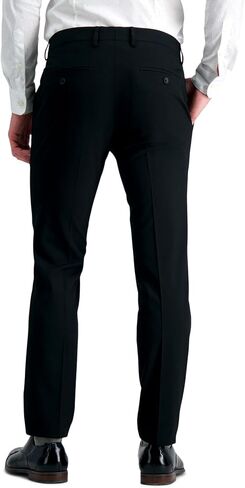Haggar Men's 4-Way Stretch Ultra Slim Flat Front Dress Pant in Saudi Arabia