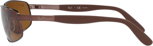 Ray-Ban Man Sunglasses Gunmetal Frame, Crystal Green Lenses, 61MM in Saudi Arabia