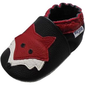 Mejale Baby Shoes Soft Sole Leather Moccasins Cartoon Butterfly Infant Toddler First Walker Slippers in Saudi Arabia
