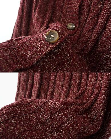 Aeneontrue Women's Sweater Vest Sleeveless Button Down Knitted Cardigan Outwear with Pockets in Kuwait