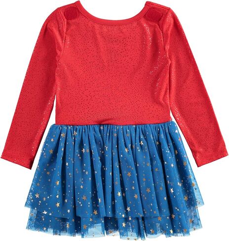 DC Comics Baby Girls Batgirl Costume Tutu Dress with Removable Cape and Matching Headband in Saudi Arabia