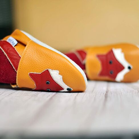 Mejale Baby Shoes Soft Sole Leather Moccasins Cartoon Butterfly Infant Toddler First Walker Slippers in Saudi Arabia