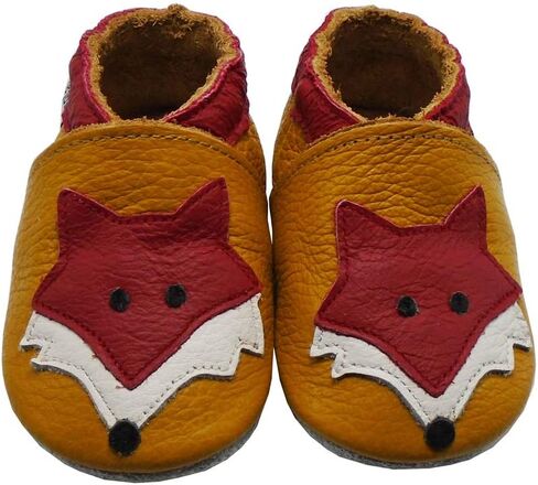 Mejale Baby Shoes Soft Sole Leather Moccasins Cartoon Butterfly Infant Toddler First Walker Slippers in Saudi Arabia