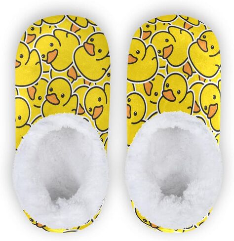 Ceiurey Kids Boys Girls Slippers Soft Memory Foam Indoor Toddler House Slipper Non Slip Spa Travel Household Shoes for Winter Home Bedroom Christmas Halloween Cow Car Duck Leopard.. in Saudi Arabia