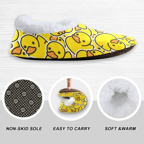 Ceiurey Kids Boys Girls Slippers Soft Memory Foam Indoor Toddler House Slipper Non Slip Spa Travel Household Shoes for Winter Home Bedroom Christmas Halloween Cow Car Duck Leopard.. in Saudi Arabia