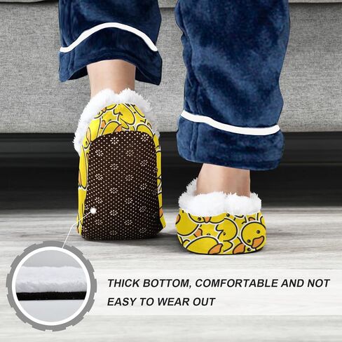 Ceiurey Kids Boys Girls Slippers Soft Memory Foam Indoor Toddler House Slipper Non Slip Spa Travel Household Shoes for Winter Home Bedroom Christmas Halloween Cow Car Duck Leopard.. in Saudi Arabia