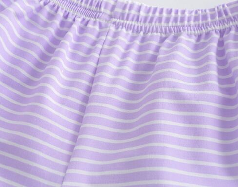MyFav Big Kids Girls Sleeveless Sleepwear Hearts Shape Striped Pajama Nightgown in Saudi Arabia