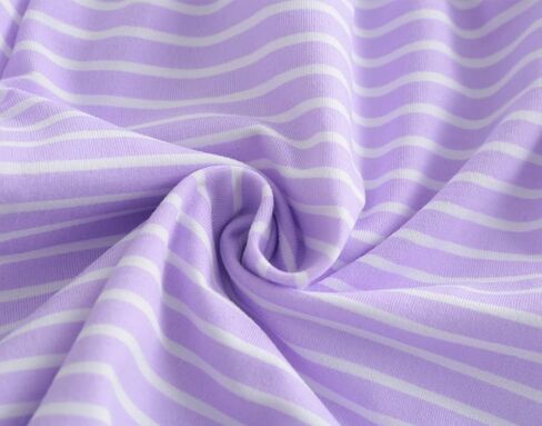 MyFav Big Kids Girls Sleeveless Sleepwear Hearts Shape Striped Pajama Nightgown in Saudi Arabia