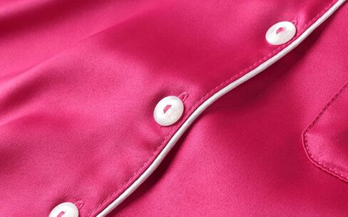Mud Kingdom Girls Boys Kids Silk Satin Pajamas Set Button-Down Clothes Long Sleeve Loungewear Sleepwear PJS in Kuwait