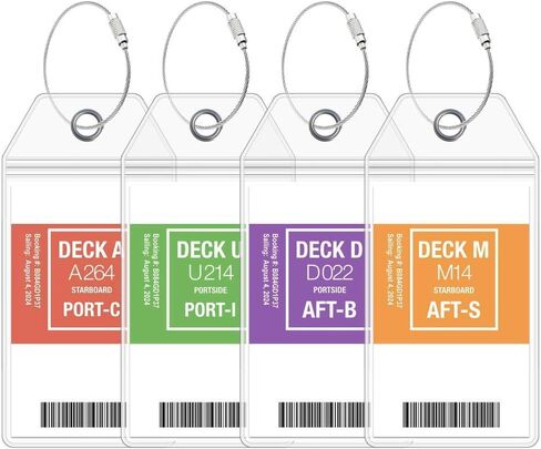 Carnival Cruise Essentials Kit - Cruise Power Strip, Lanyards & Royal Caribbean Luggage Tags in Saudi Arabia