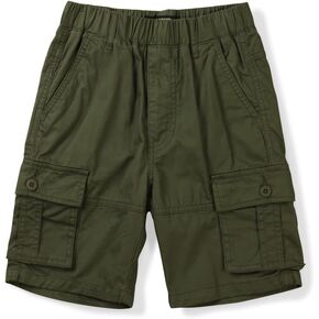 Lartaread Mens Casual Cargo Shorts Boys Relaxed Fit Elastic Waist Slacks Outdoor Jogger Shorts