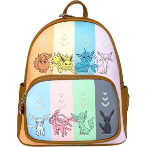 حقيبة كتف نسائية بحزام مزدوج من Loungefly Pokemon Eeveelutions in Kuwait