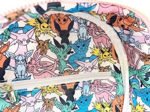 حقيبة كتف نسائية بحزام مزدوج من Loungefly Pokemon Eeveelutions in Kuwait