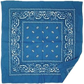 allgala 12 Pack 100% Cotton Premium Bandanas Head Band Wrap Scarf