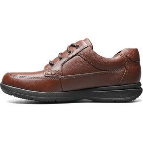 Nunn Bush Men's Cam Moc Toe Casual Lace-up with Comfort Gel and Memory Foam
