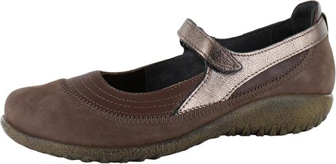 NAOT Footwear Women's Kirei Maryjane with Cork Footbed and Arch Comfort and Support - Lightweight and Perfect for Travel- Removable Footbed in Saudi Arabia