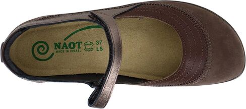 NAOT Footwear Women's Kirei Maryjane with Cork Footbed and Arch Comfort and Support - Lightweight and Perfect for Travel- Removable Footbed in Saudi Arabia