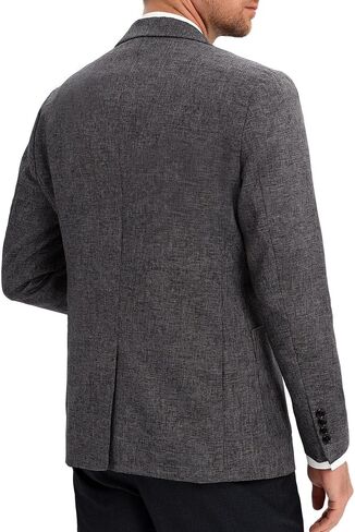 Men's Sport Coats & Blazers Linen Suit Jacket Casual Blazer for Men One Button in Kuwait