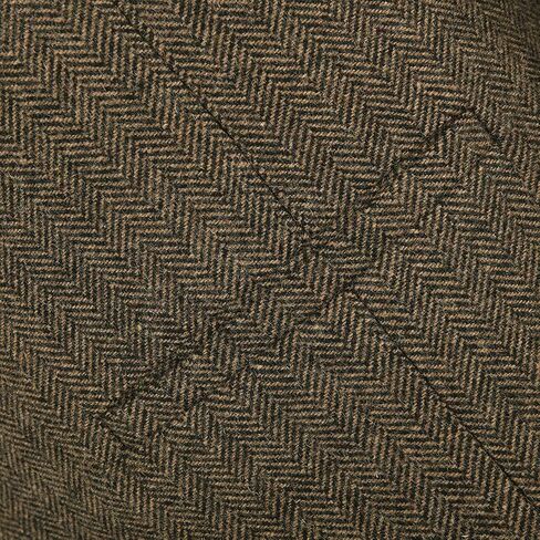 VOBOOM Men's Slim Fit Herringbone Tweed Suits Vest Premium Wool Blend Waistcoat in Saudi Arabia