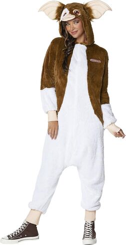 Spirit Halloween Gremlins Adult Gizmo Union Suit Costume | Officially Licensed | Jumpsuit Costume | TV and Movie Costume in Saudi Arabia