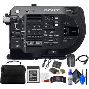 Sony PXW-FS7M2 XDCAM Super 35 Camera System () W/ 120GB Memory Card, Bag, Cleaning Kit, and More (Renewed) in Saudi Arabia