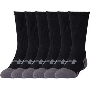 Under Armour Youth Resistor 3.0 Crew Socks, Multipairs