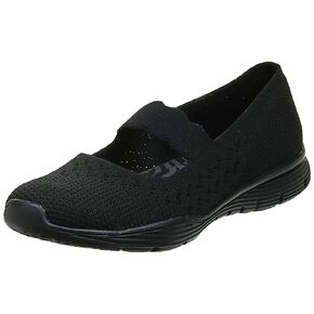 حذاء نسائي مسطح من Skechers Seager Power Hitter مصنوع من نسيج ماري جين in Kuwait