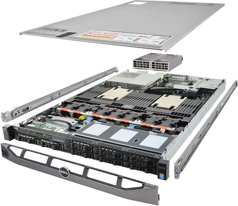 Dell PowerEdge R630 Server 2X E5-2660v3 2.60Ghz 20-Core 128GB 8X 1TB H730 Rails (Renewed) in Saudi Arabia