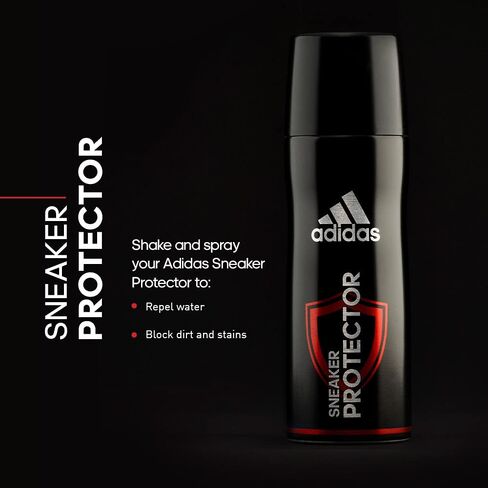 adidas Sneaker and Shoe Deodorizer with Citrus Scent Shoe Protector Spray - Water and Stain Repellent Spray for Sneakers in Saudi Arabia