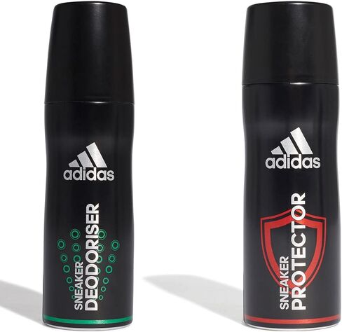 adidas Sneaker and Shoe Deodorizer with Citrus Scent Shoe Protector Spray - Water and Stain Repellent Spray for Sneakers in Saudi Arabia