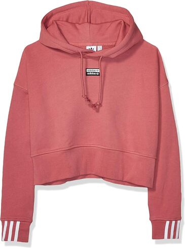 adidas Originals Women's V-ocal Cropped Hooded Sweatshirt in Saudi Arabia