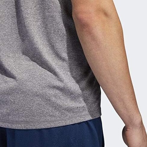 adidas Men's Freelift Sport V-neck Heather Tee in Saudi Arabia