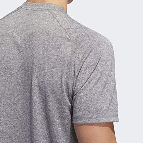 adidas Men's Freelift Sport V-neck Heather Tee in Saudi Arabia