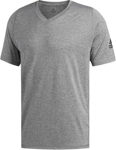 adidas Men's Freelift Sport V-neck Heather Tee in Saudi Arabia