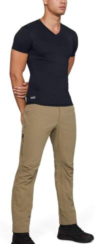 Under Armour Men's Heatgear Tactical V-neck Compression Short-sleeve T-shirt in Saudi Arabia