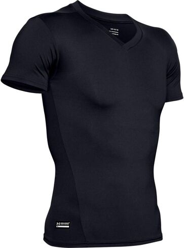 Under Armour Men's Heatgear Tactical V-neck Compression Short-sleeve T-shirt in Saudi Arabia