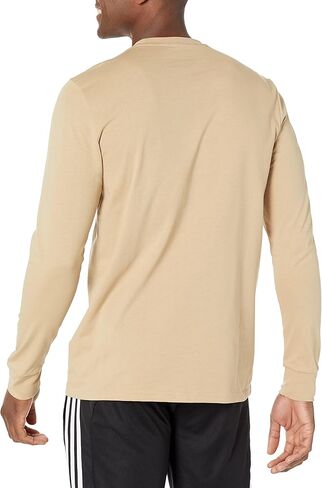 تي شيرت رجالي بأكمام طويلة ورسومات مطرزة من أديداس in Kuwait