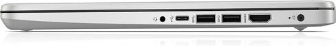 HP Laptop 14-dq2043cl, 14-Inches, Intel Core i3-1125G4 8 GB DDR4-3200 MHz RAM, 256GB SSD, Windows 10 Home, (1920 x 1080) Intel UHD Graphics, Natural Silver 383K9UA#ABA in Saudi Arabia