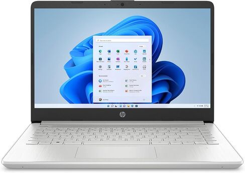 HP Laptop 14-dq2043cl, 14-Inches, Intel Core i3-1125G4 8 GB DDR4-3200 MHz RAM, 256GB SSD, Windows 10 Home, (1920 x 1080) Intel UHD Graphics, Natural Silver 383K9UA#ABA in Saudi Arabia