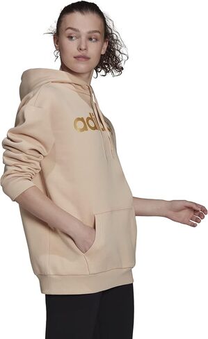 سترة صوفية للنساء من adidas Essentials مقاس كبير، هالو بلاش/ذهبي ميت، مقاس كبير… in Kuwait