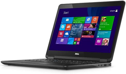 Dell Latitude E7440 14" Touch Laptop Intel i7 Dual Core 16GB 512GB SSD W8.1P - Black (Certified Refurbished) in Saudi Arabia