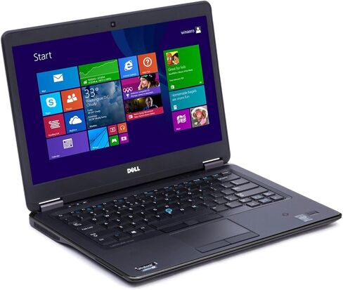 Dell Latitude E7440 14" Touch Laptop Intel i7 Dual Core 16GB 512GB SSD W8.1P - Black (Certified Refurbished) in Saudi Arabia