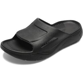 TOBVZOO Slide Sandals for Men, Thick Comfort Outdoor Slippers, Quick Drying Slip on Sandals in Kuwait