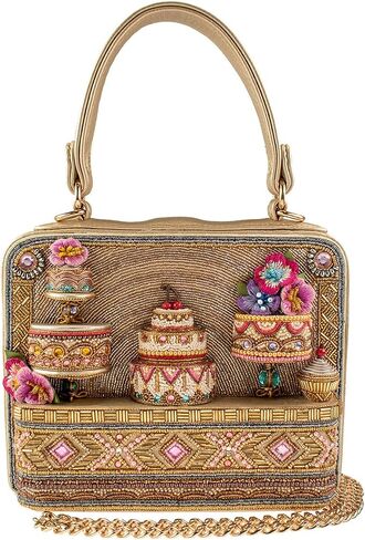 Mary Frances Sugar on Top Beaded Cake Shop Top Handle Handbag, Multi in Saudi Arabia