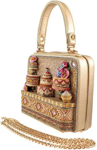 Mary Frances Sugar on Top Beaded Cake Shop Top Handle Handbag, Multi in Saudi Arabia