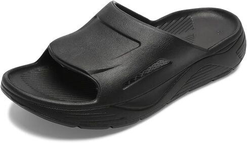 TOBVZOO Slide Sandals for Men, Thick Comfort Outdoor Slippers, Quick Drying Slip on Sandals in Kuwait