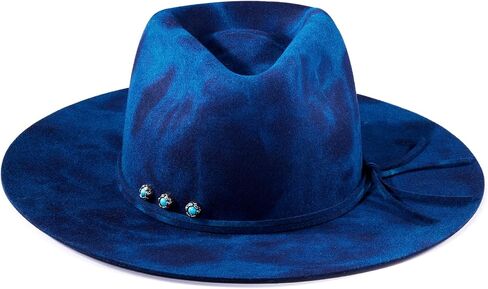 Wide Brim Fedora Hats for Men 100% Australian Wool Vintage Western Hat Felt Panama Hats in Saudi Arabia